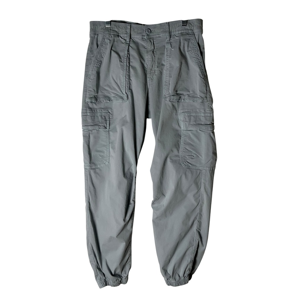 American Eagle Cargo Pants Womens Baggy Jogger Stretch Utility Light Blue Size 6